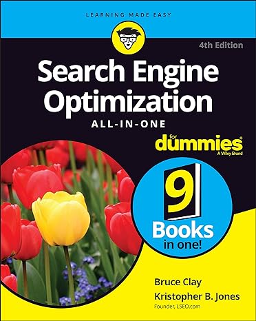 search engine optimization all in one for dummies 4th edition bruce clay ,kristopher b. jones 1119837499,