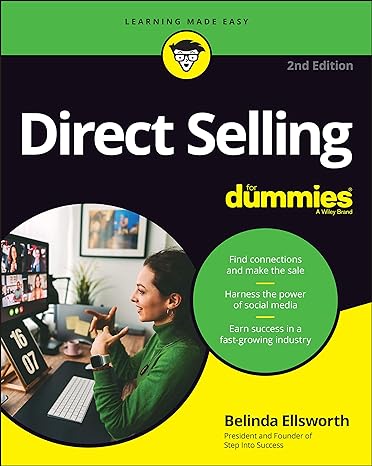 direct selling for dummies 2nd edition belinda ellsworth 1119858658, 978-1119858652