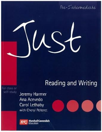just reading and writing pre intermediate level british english edition uk edition jeremy harmer 046200774x,