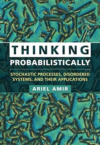 thinking probabilistically 1st edition ariel amir 1108789986, 978-1108789981