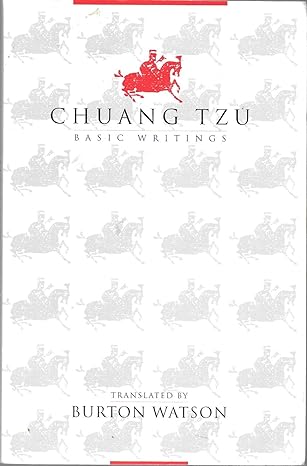 chuang tzu basic writings revised edition burton watson 0231105959, 978-0231105958