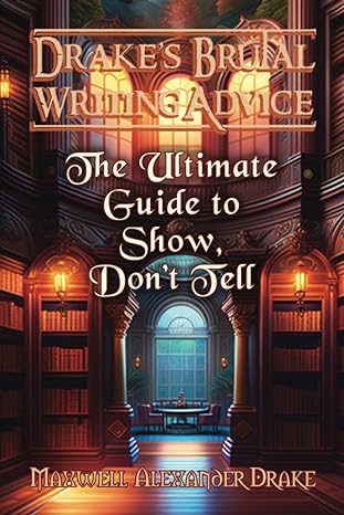 the ultimate guide to show don t tell drake s brutal writing advice #3 1st edition maxwell alexander drake