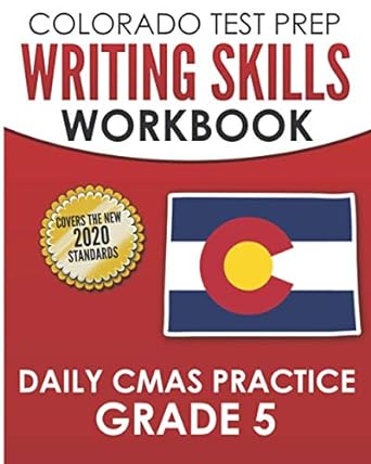colorado test prep writing skills workbook daily cmas practice grade 5 preparation for the cmas english