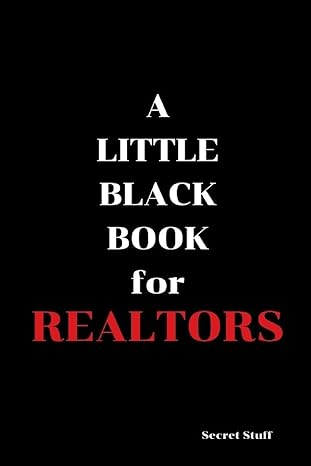 a little black book for realtors 1st edition mae mary jane west ,graeme jenkinson 1096720612, 978-1096720614