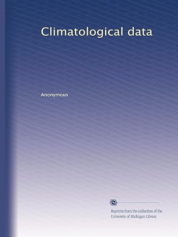 climatological data 1st edition . anonymous b00300hcs0