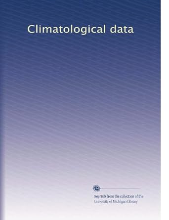 climatological data 1st edition . unknown b003avndwi