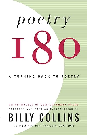 poetry 180 a turning back to poetry 1st edition billy collins 0812968875, 978-0812968873