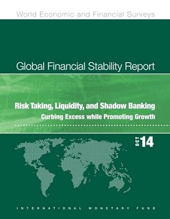 global financial stability report oct 14 1st edition international monetary fund 1498390811, 978-1498390811