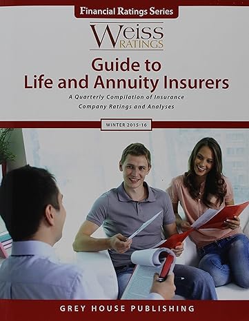 weiss ratings guide to life and annuity insurers winter 15/ 102nd edition weiss ratings 1619259893,