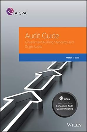 government auditing standards and single audits 2019 1st edition aicpa 194830676x, 978-1948306768