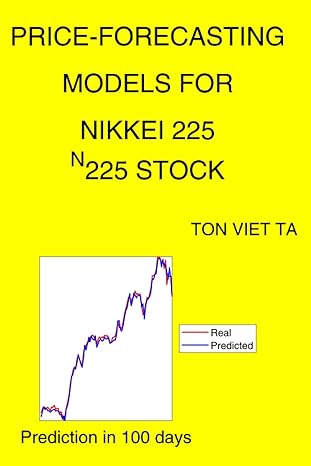 price forecasting models for nikkei 225 n225 stock 1st edition ton viet ta b08yhzt419, 979-8719652733