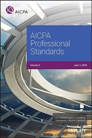 aicpa professional standards 2020 volume 2 2nd edition aicpa 1119783232, 978-1119783237