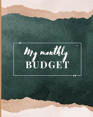 my monthly budget 1st edition ryan adkins b0cvrx9dpw