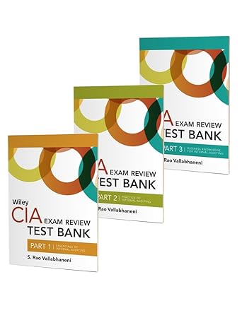 wiley cia exam review test bank 2021 complete set 1st edition s rao vallabhaneni 1119759684, 978-1119759683