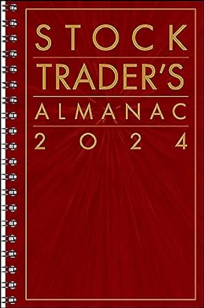 stock traders almanac 2024 57th edition jeffrey a hirsch 1394203160, 978-1394203161