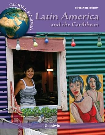 global studies latin america and the caribbean 1st edition paul goodwin 0078026261, 978-0078026263