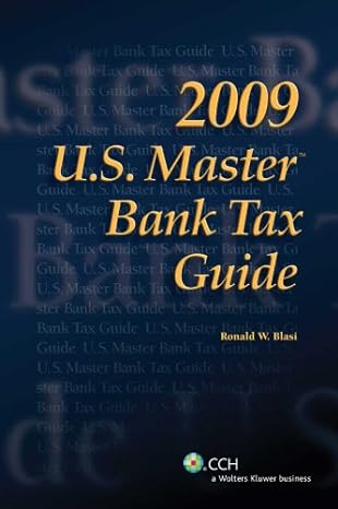 u s master bank tax guide 2009th edition ronald w blasi 0808019198, 978-0808019190
