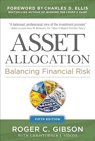 asset allocation 5e 5th edition roger gibson 1265801975, 978-1265801977