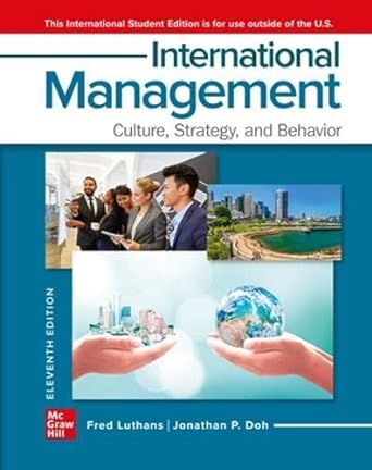 international management culture strateg 11th edition fred luthans ,jonathan doh 1260570533, 978-1260570533