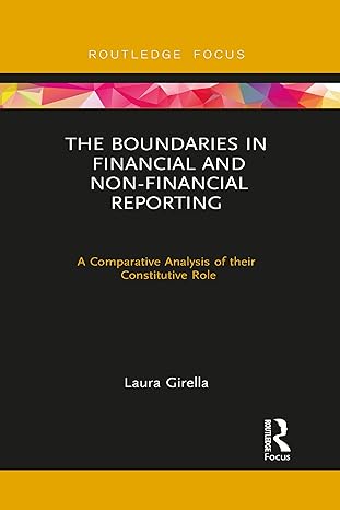 the boundaries in financial and non financial reporting 1st edition laura girella 1032095660, 978-1032095660