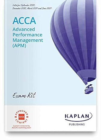 advanced performance management exam kit 1st edition kaplan 1787406296, 978-1787406292