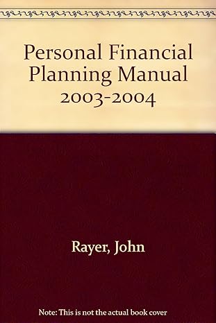 personal financial planning manual rev edition john rayer 0406965048, 978-0406965042