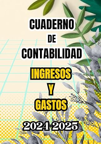 cuaderno de contabilidad ingresos y gastos para el seguimiento diario de sus finanzas personales pequenas