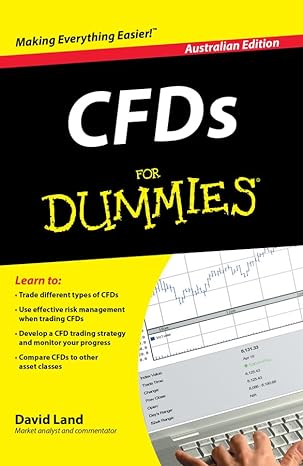 cfds for dummies 1st edition david land 1742169392, 978-1742169392