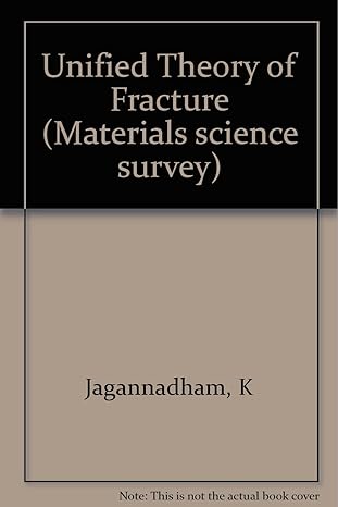 unified theory of fracture 1st edition k jagannadham 0878495231, 978-0878495238