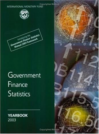 government finance statistics yearbook 2003 1st edition international monetary fund 1589062698, 978-1589062696