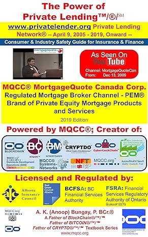 the power of private lending mqcc mortgagequote canada corp regulated mortgage broker channel pem brand of