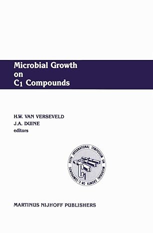 microbial growth on c1 compounds proceedings of the 5th international symposium 1st edition henk w van