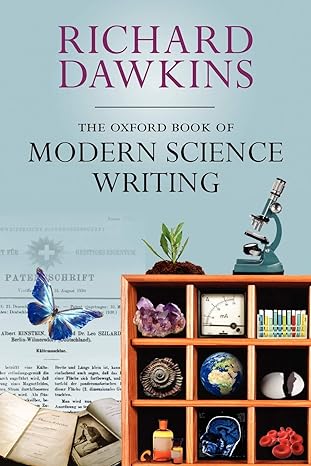 the oxford book of modern science writing 1st edition richard dawkins 0199216819, 978-0199216819