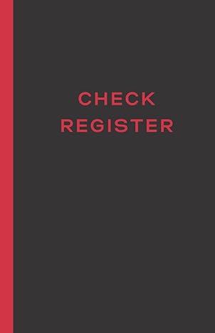 check book registry check registers for business checkbooks check register for multiple accounts 1st edition