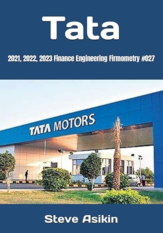 tata 2021 2022 2023 finance engineering firmometry #027 1st edition steve asikin b0ctj61k3x, 979-8877746725