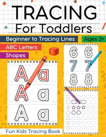 tracing for toddlers beginner to tracing lines shapes and abc letters 1st edition mew press 1688873848,