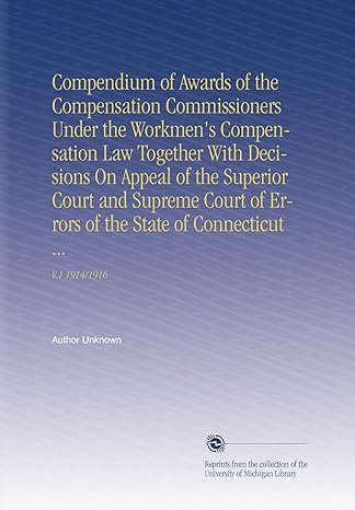 compendium of awards of the compensation commissioners under the workmens compensation law together with