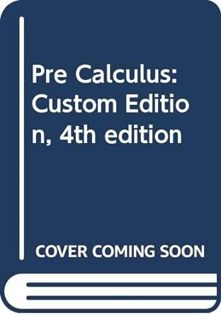 pre calculus custom edition 1st edition faires and defranza 0495439487, 978-0495439486