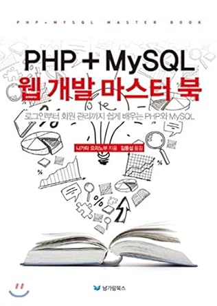 php + mysql web development master book 1st edition nagata cook nobu 979-1195484546