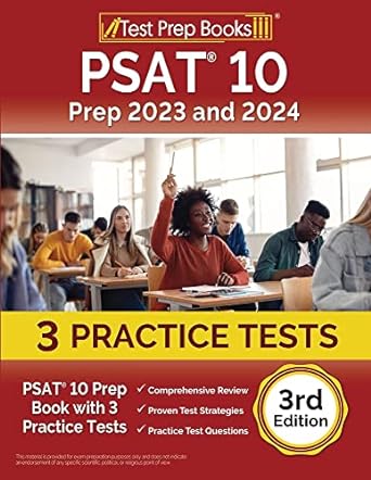 psat 10 prep 2023 and 2024 psat 10 prep book with 3 practice tests 1st edition joshua rueda 1637755864,
