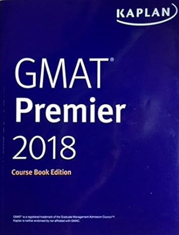 gmat premier 2018 1st edition kaplan test prep 1506220495, 978-1506220499