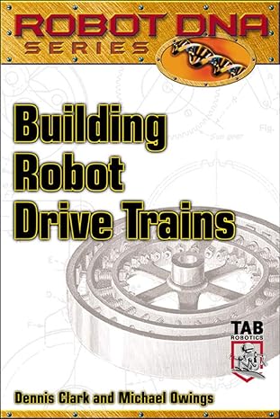 building robot drive trains 1st edition dennis clark ,michael owings 0071408509, 978-0071408509