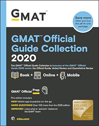 gmat official guide collection 2020 1st edition inc. john wiley & sons 1119596777, 978-1119596776