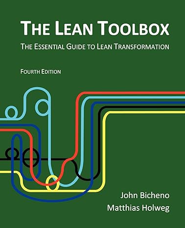 the lean toolbox the essential guide to lean transformation 4th edition john bicheno ,professor of operations