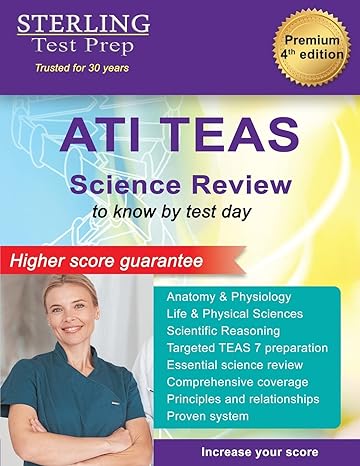 teas science review ati teas complete content review and self teaching guide for the test of essential