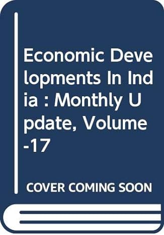 economic developments in india monthly update volume 17 1st edition editors raj kapila uma kapila 8171881602,