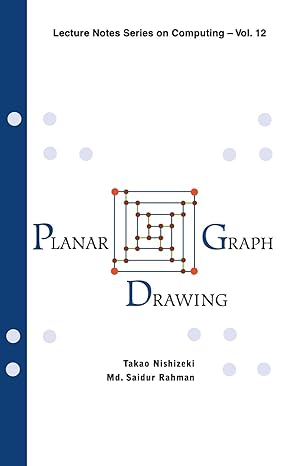 planar graph drawing 1st edition takao nishizeki ,dr md saidur rahman 9812560335, 978-9812560339