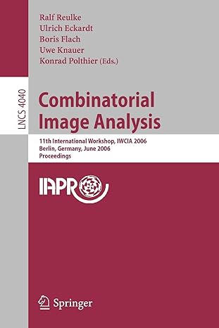 combinatorial image analysis 11th international workshop iwcia 2006 berlin germany june 19 21 2006