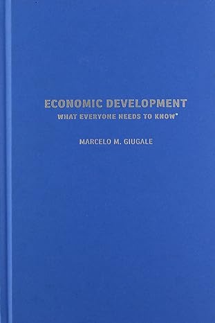 economic development what everyone needs to know 1st edition marcelo m giugale 0199328137, 978-0199328130