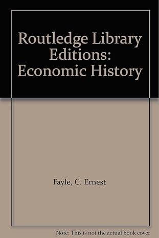 rle economic history 1st edition c ernest fayle 0415286190, 978-0415286190